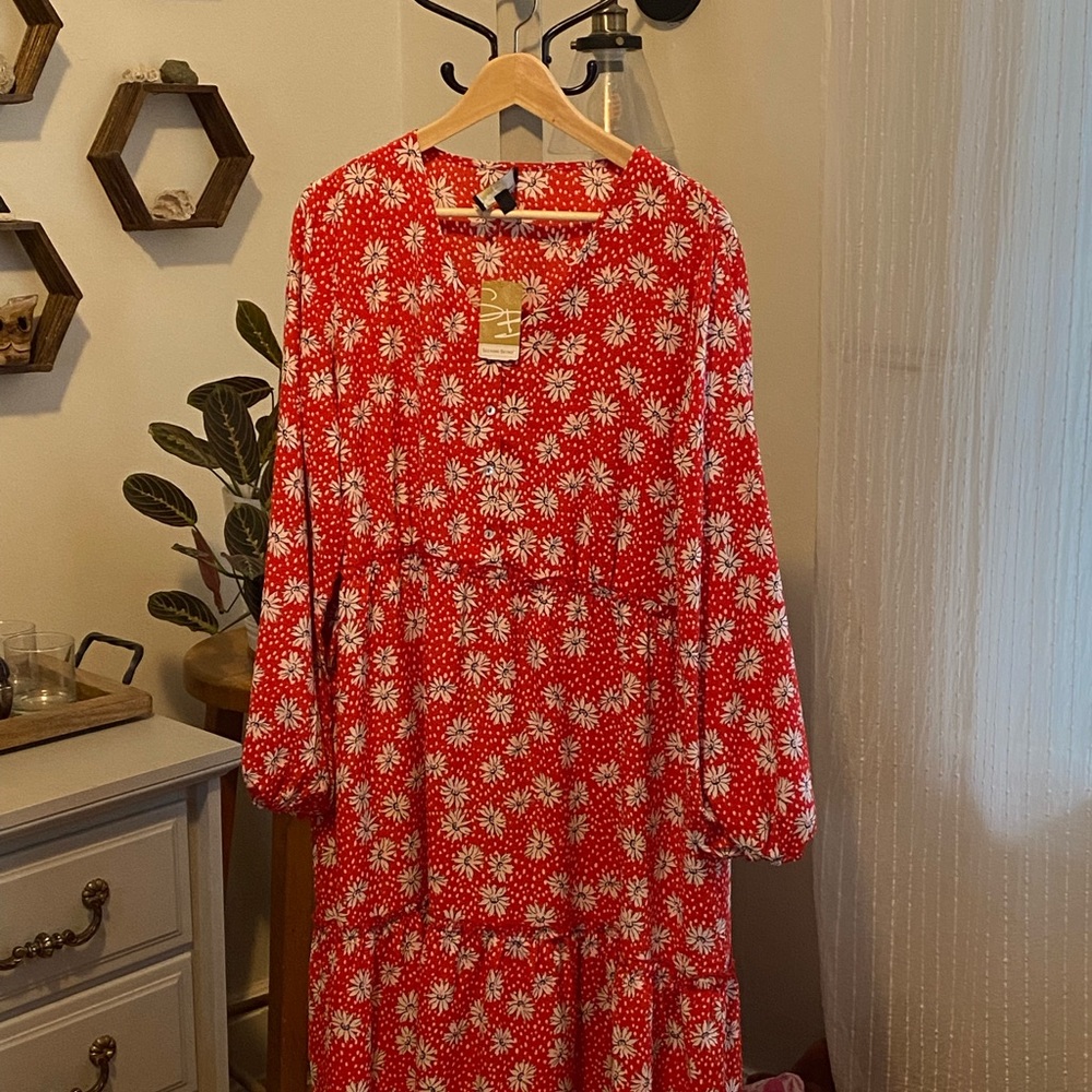 Floor length dress